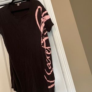 V secret sleep tee dress